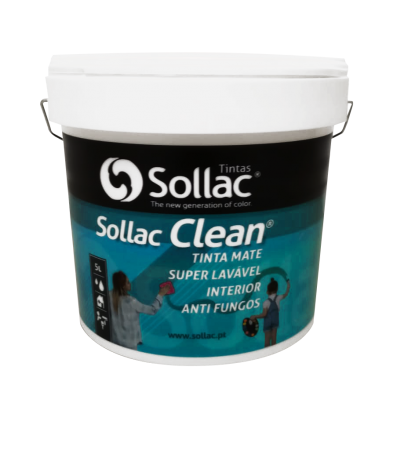 Sollac Clean ® Tinta Ultra Lavável Mate